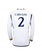Real Madrid Daniel Carvajal #2 Replika Hemmakläder 2023-24 Långärmad